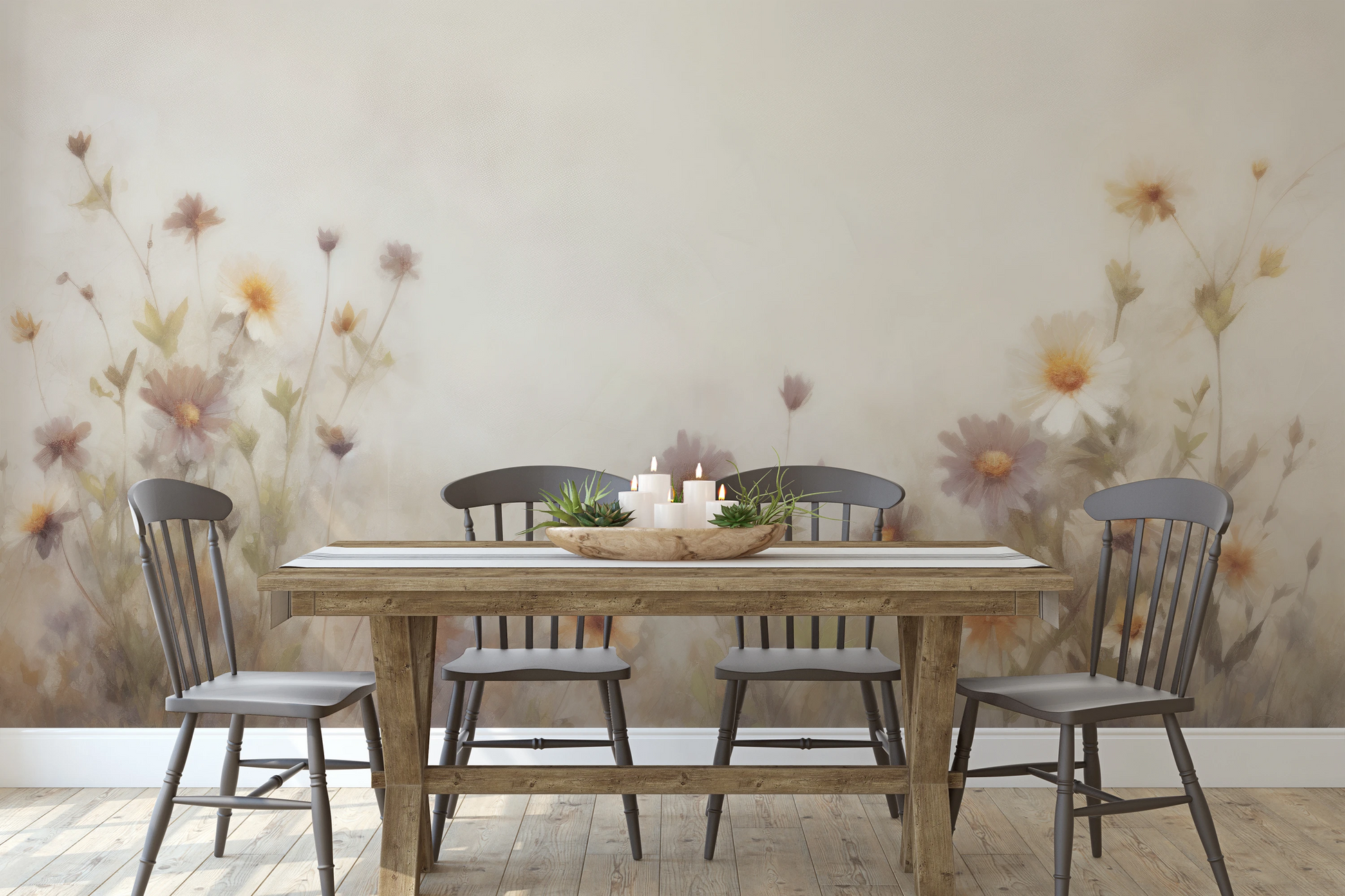 Fototapeta o nazwie Serene Blossoms użyta w aranzacji wnętrza.