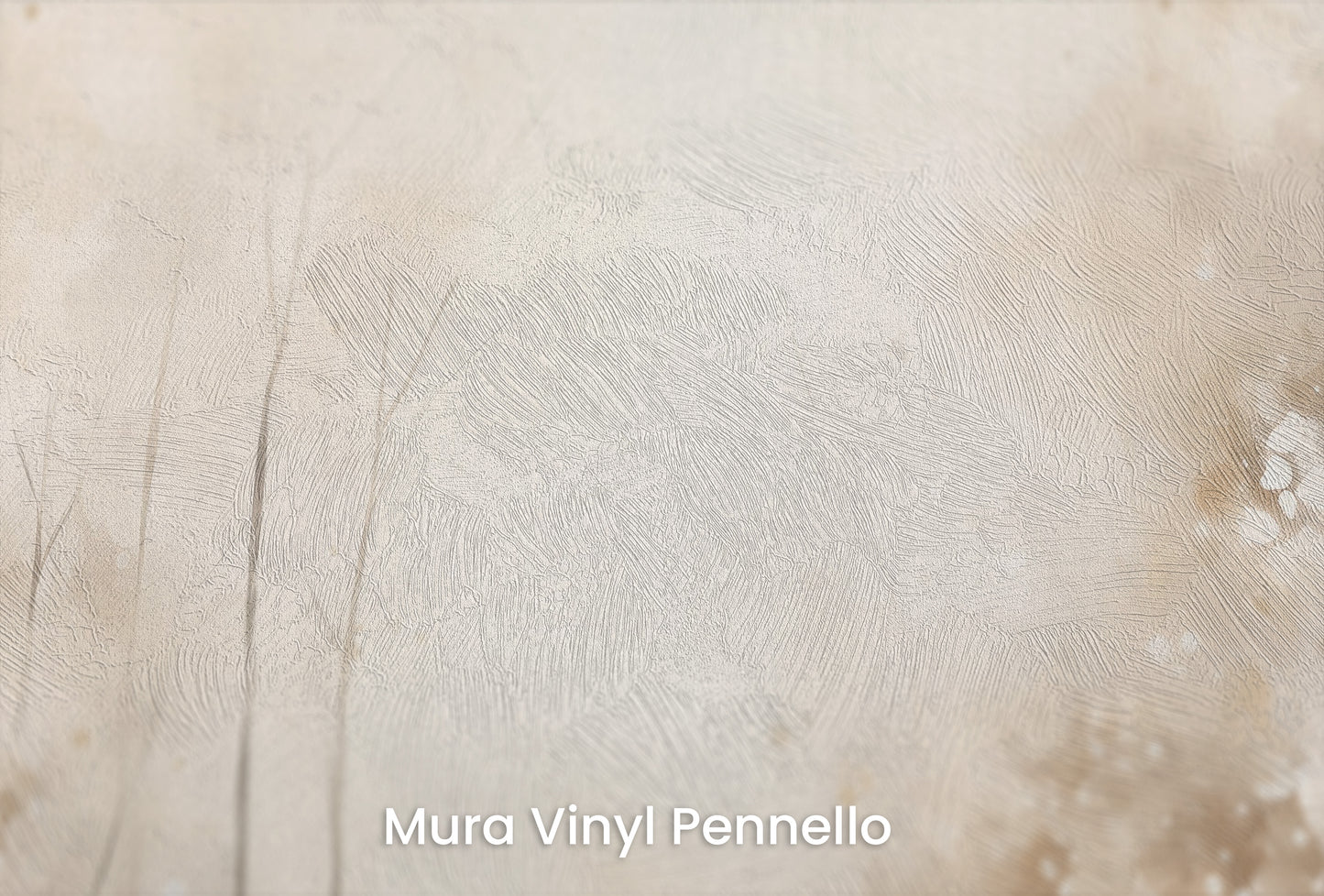 Zbliżenie na artystyczną fototapetę o nazwie AUTUMN WHISPERS MURAL na podłożu Mura Vinyl Pennello - faktura pociągnięć pędzla malarskiego.