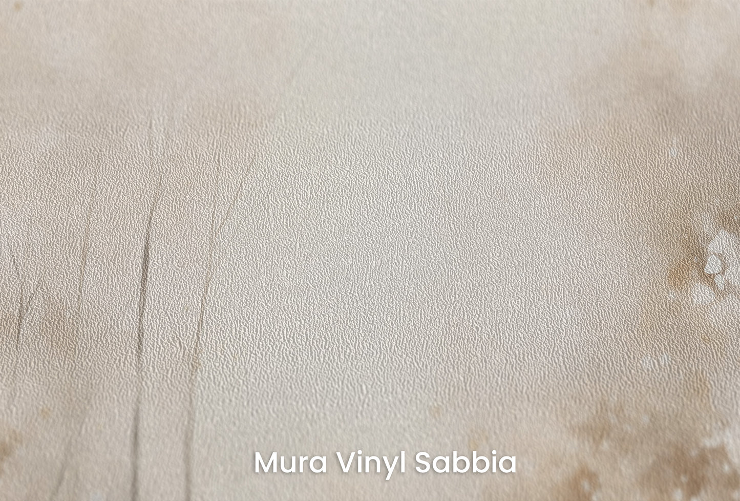 Zbliżenie na artystyczną fototapetę o nazwie AUTUMN WHISPERS MURAL na podłożu Mura Vinyl Sabbia struktura grubego ziarna piasku.