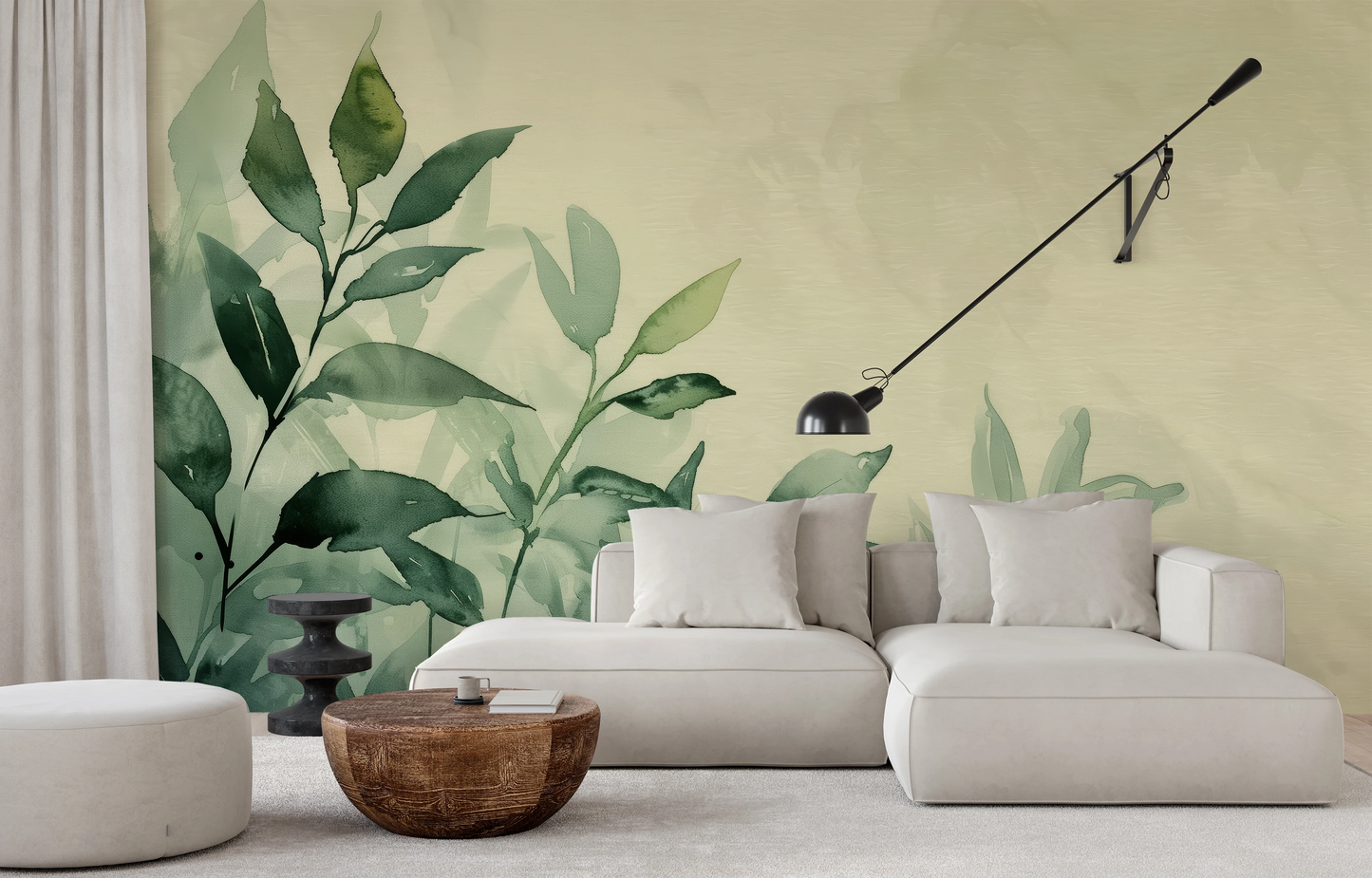 Fototapeta o nazwie Gentle Foliage użyta w aranzacji wnętrza.