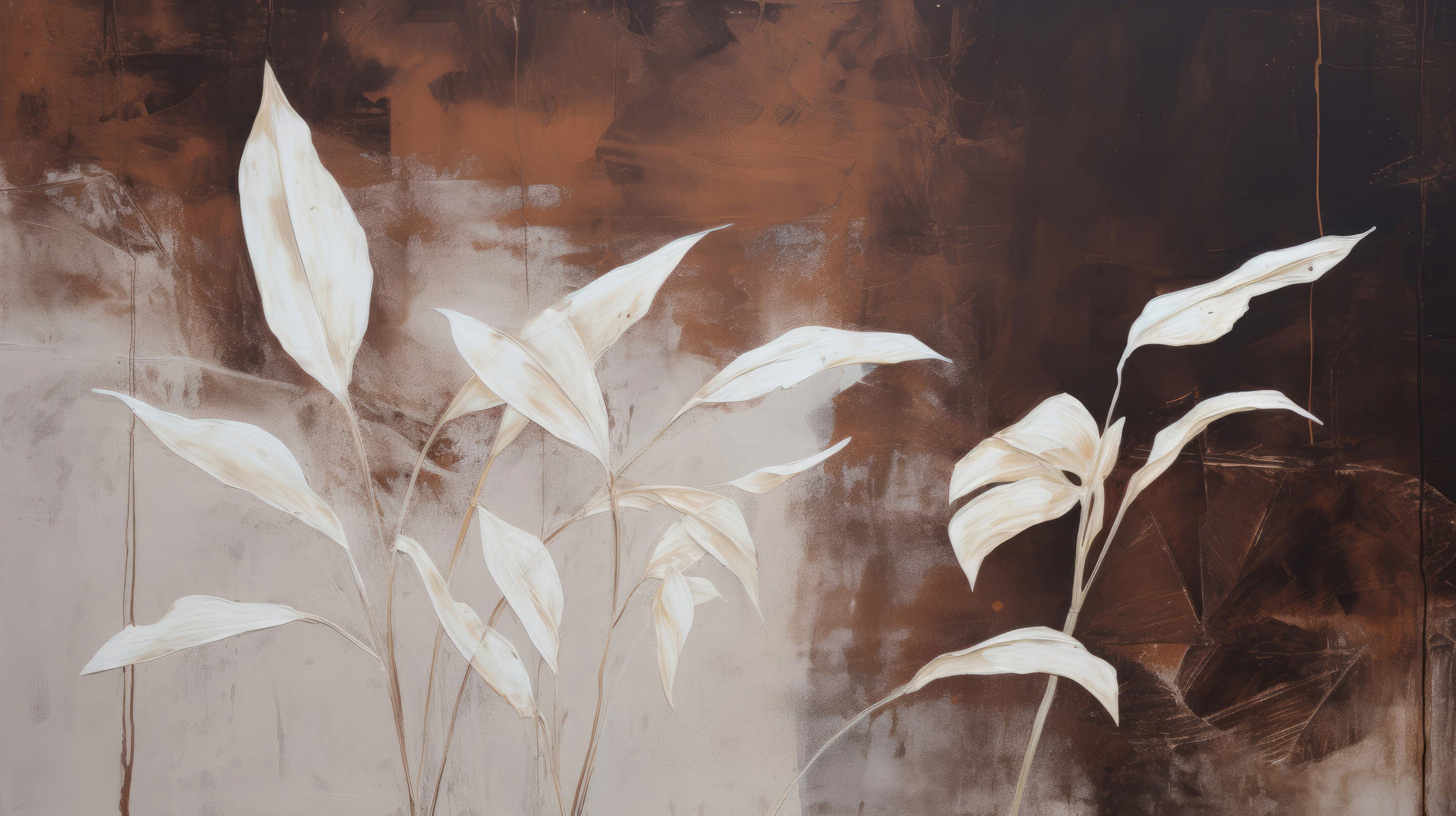 Mustervorschau: Prezentacja całego wzoru fototapety o nazwie Serene Flora #2