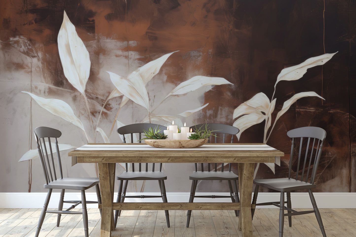 Fototapeta o nazwie Serene Flora #2 użyta w aranzacji wnętrza.