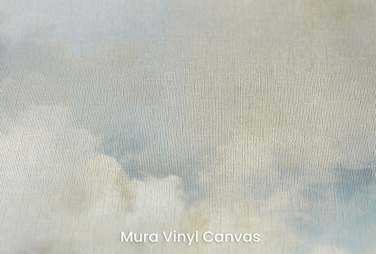 Zbliżenie na artystyczną fototapetę o nazwie AURORAL DREAMS CANVAS na podłożu Mura Vinyl Canvas - faktura naturalnego płótna.