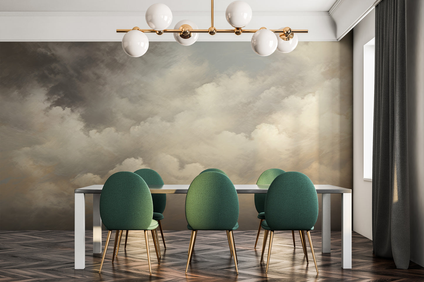 Fototapeta o nazwie STORM'S EDGE CANVAS użyta w aranzacji wnętrza.