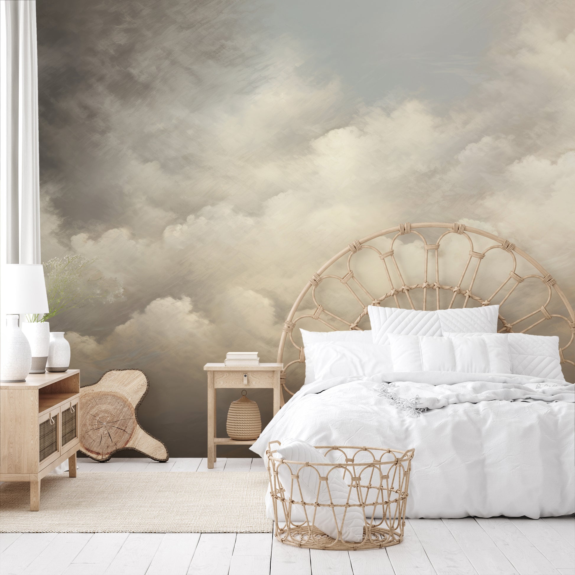 Fototapeta malowana o nazwie STORM'S EDGE CANVAS pokazana w aranżacji wnętrza.