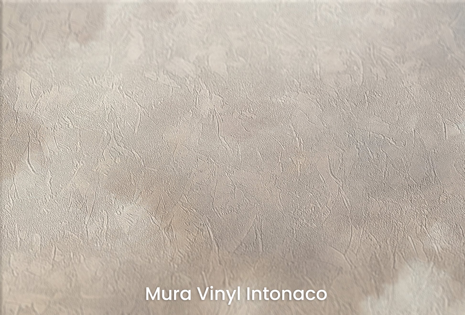 Zbliżenie na artystyczną fototapetę o nazwie GENTLE GLOW OF DUSK CANVAS na podłożu Mura Vinyl Intonaco - struktura tartego tynku.