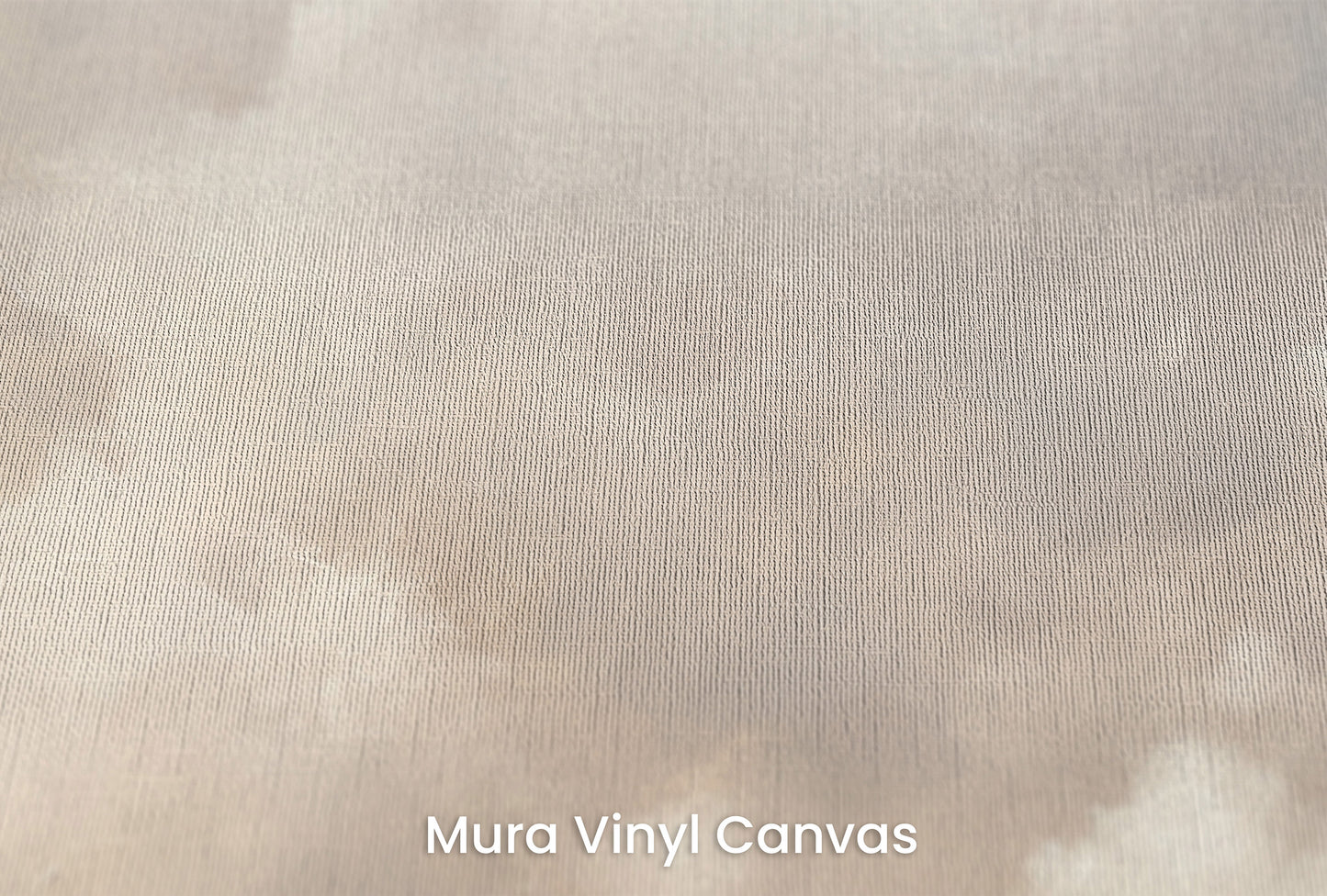 Zbliżenie na artystyczną fototapetę o nazwie GENTLE GLOW OF DUSK CANVAS na podłożu Mura Vinyl Canvas - faktura naturalnego płótna.