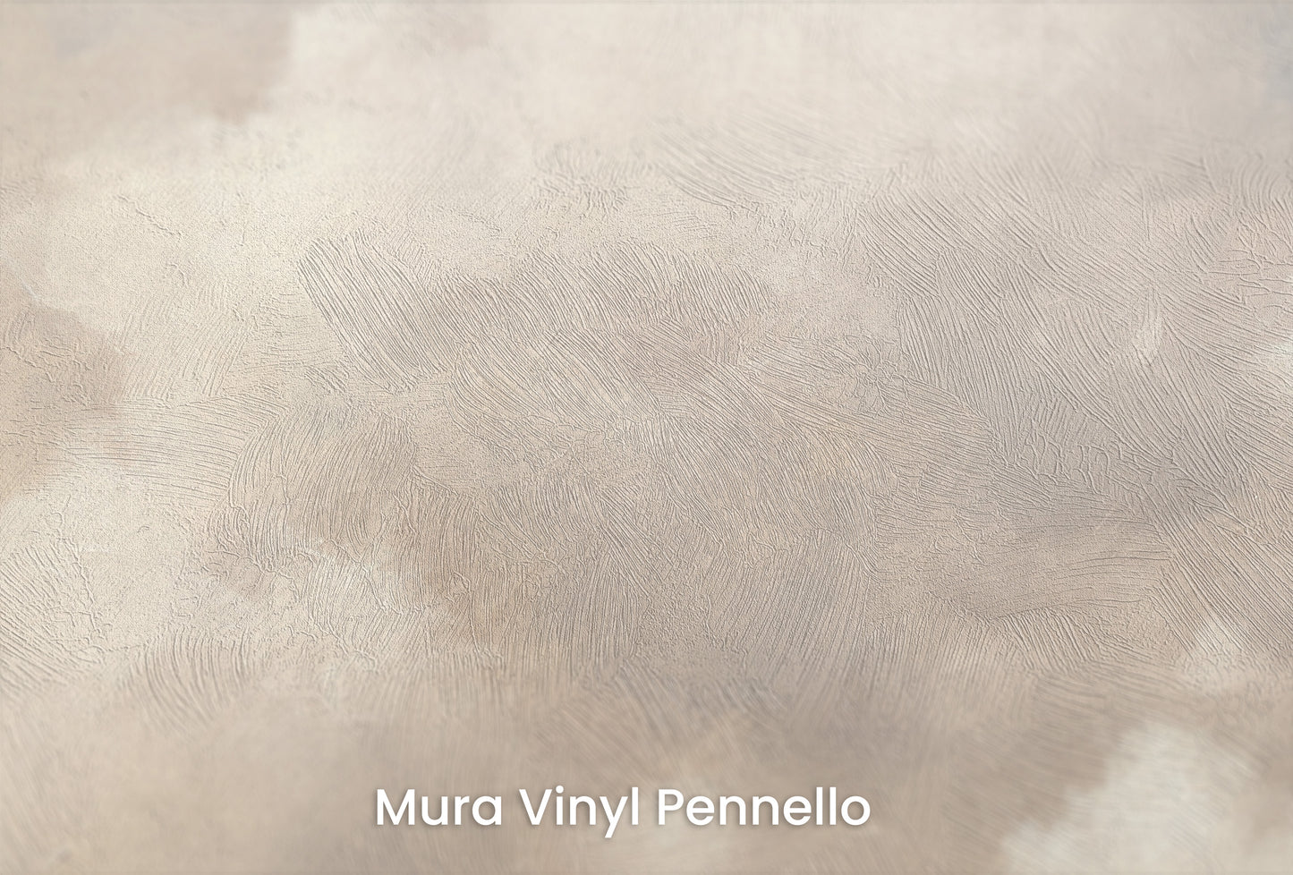 Zbliżenie na artystyczną fototapetę o nazwie GENTLE GLOW OF DUSK CANVAS na podłożu Mura Vinyl Pennello - faktura pociągnięć pędzla malarskiego.