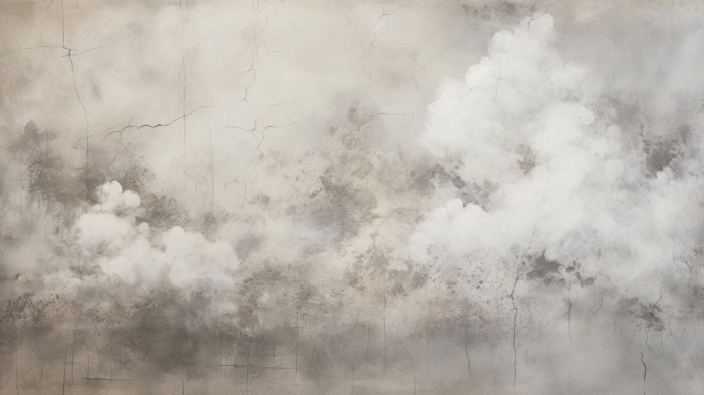 Prezentacja całego wzoru fototapety o nazwie WHISPERING STORM CANVAS