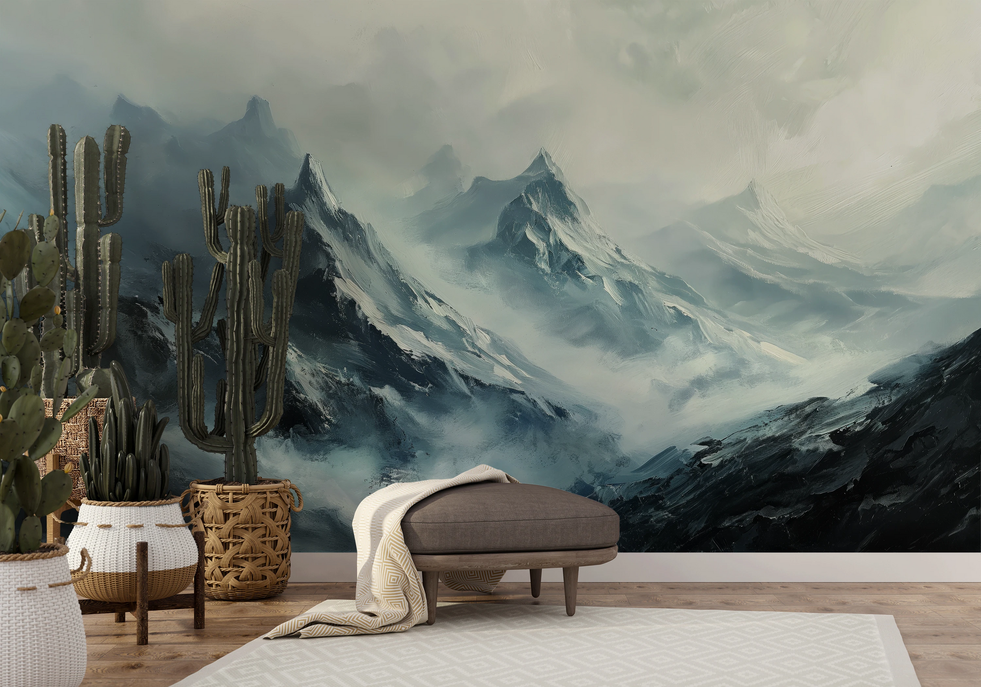 Fototapeta o nazwie Frostbound Majesty użyta w aranzacji wnętrza.