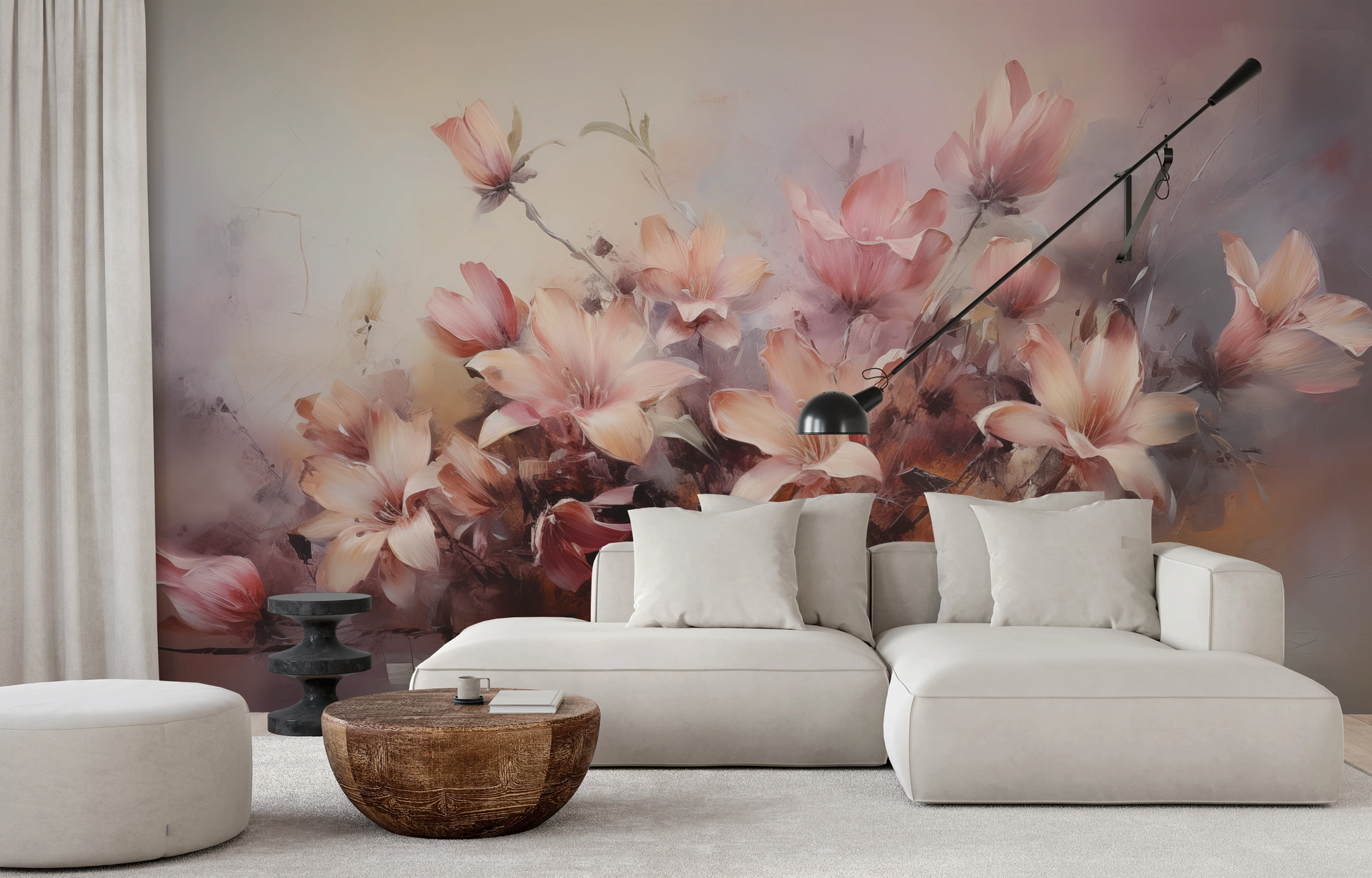 Fototapeta o nazwie Misty Blossoms użyta w aranzacji wnętrza.