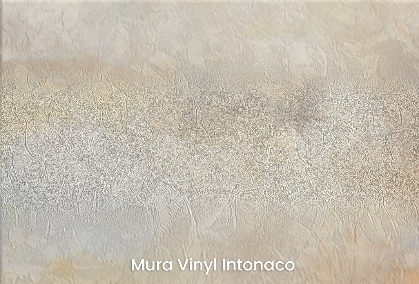 Zbliżenie na artystyczną fototapetę o nazwie DAWN'S FIRST BLUSH CANVAS na podłożu Mura Vinyl Intonaco - struktura tartego tynku.