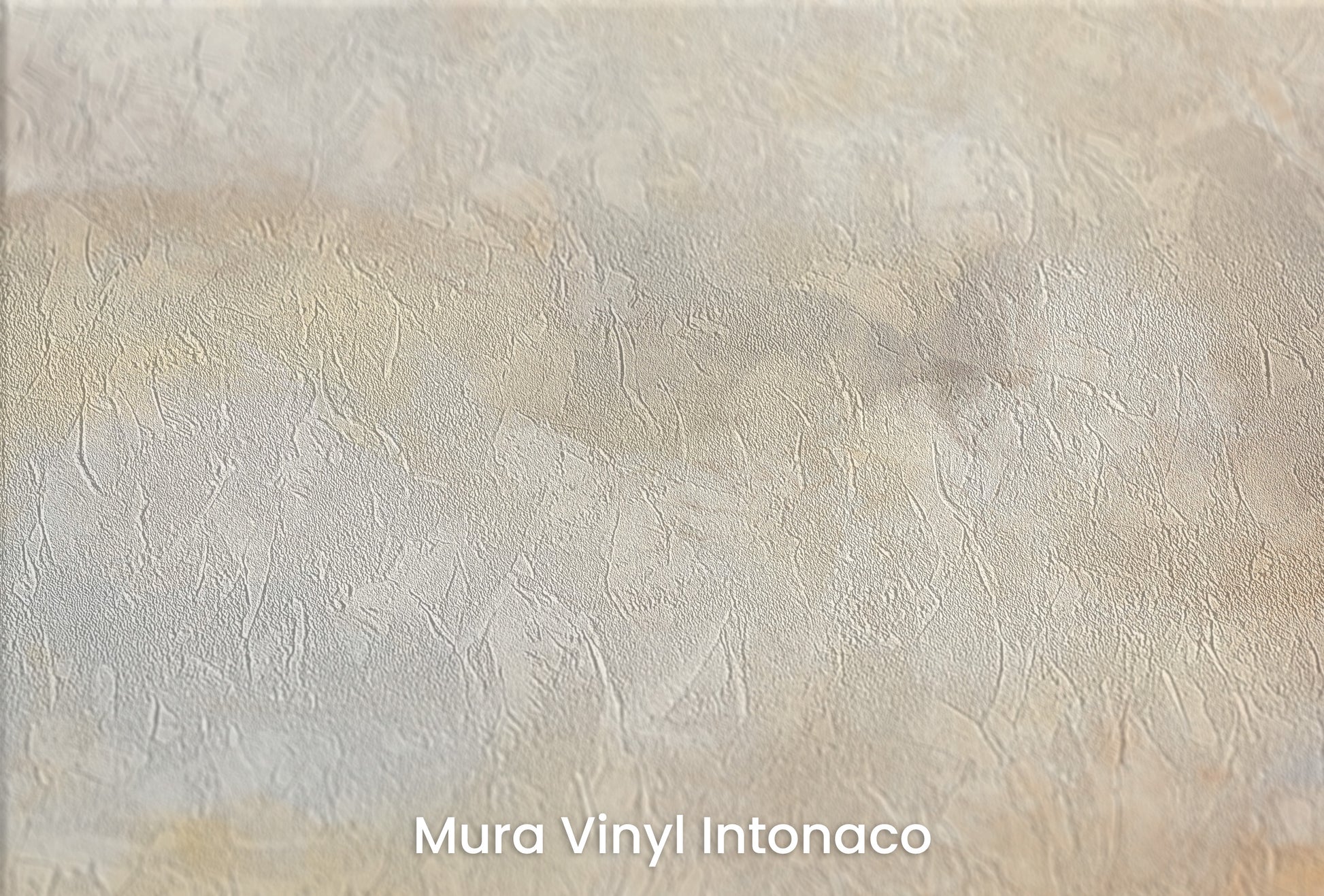 Zbliżenie na artystyczną fototapetę o nazwie DAWN'S FIRST BLUSH CANVAS na podłożu Mura Vinyl Intonaco - struktura tartego tynku.