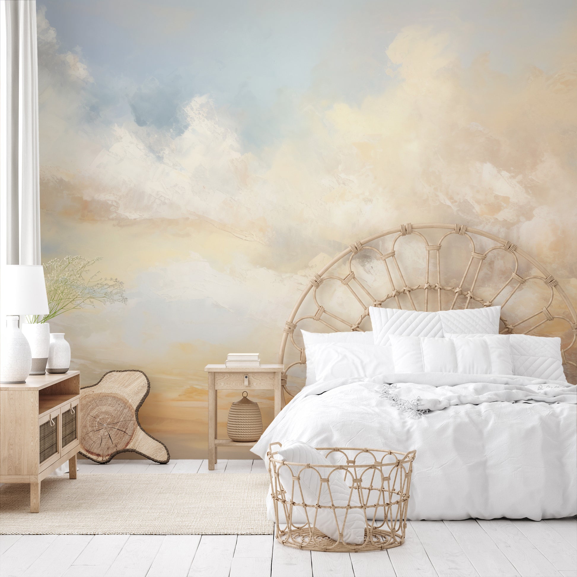 Fototapeta o nazwie DAWN'S FIRST BLUSH CANVAS użyta w aranzacji wnętrza.