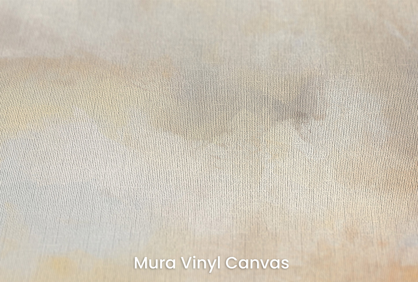Zbliżenie na artystyczną fototapetę o nazwie DAWN'S FIRST BLUSH CANVAS na podłożu Mura Vinyl Canvas - faktura naturalnego płótna.