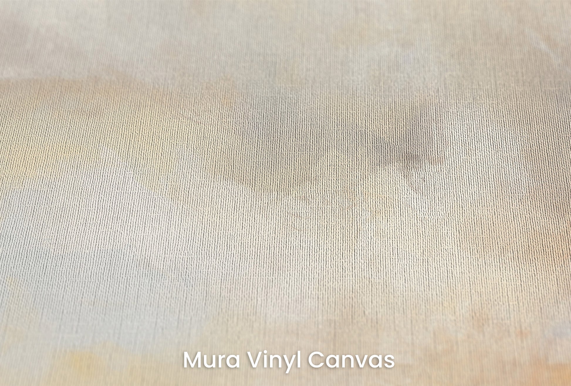 Zbliżenie na artystyczną fototapetę o nazwie DAWN'S FIRST BLUSH CANVAS na podłożu Mura Vinyl Canvas - faktura naturalnego płótna.