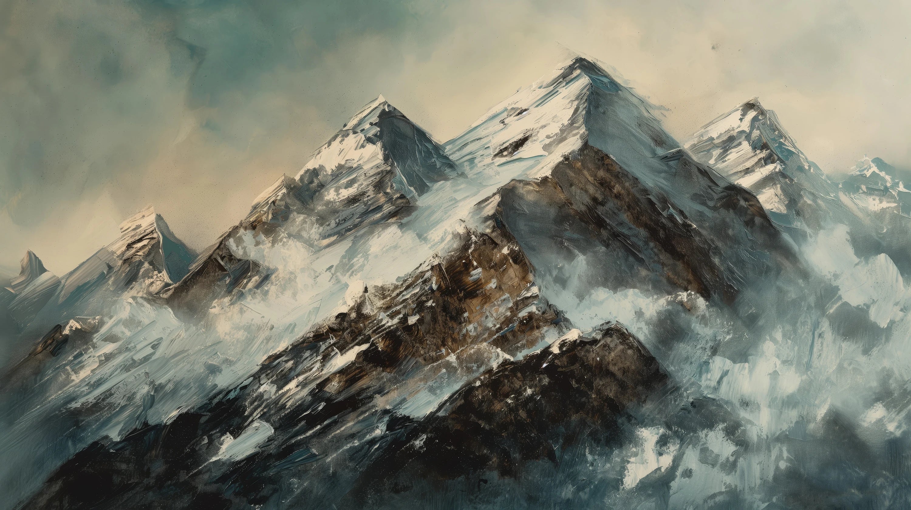 Mustervorschau: Prezentacja całego wzoru fototapety o nazwie Iced Giants