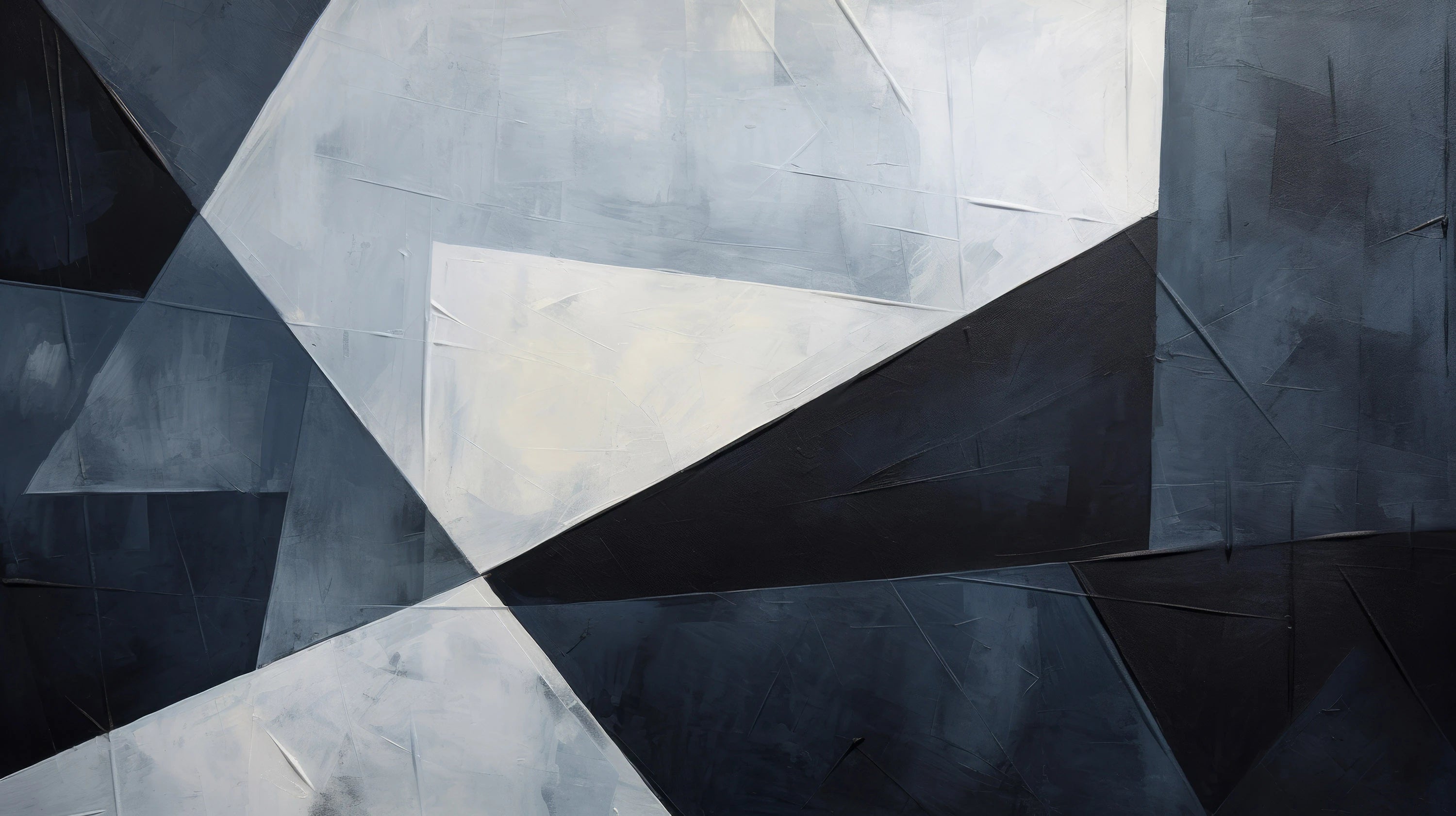 Podgląd wzoru: Prezentacja całego wzoru fototapety o nazwie Sharp Geometric Contrast