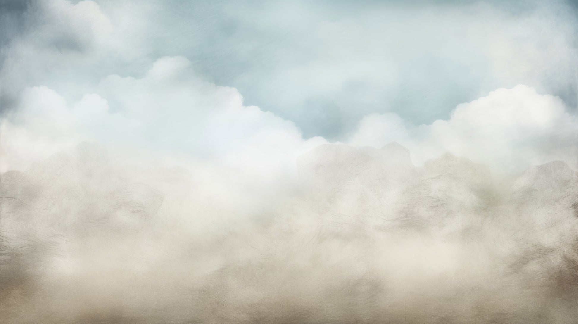 Prezentacja całego wzoru fototapety o nazwie CLOUDY EMINENCE CANVAS