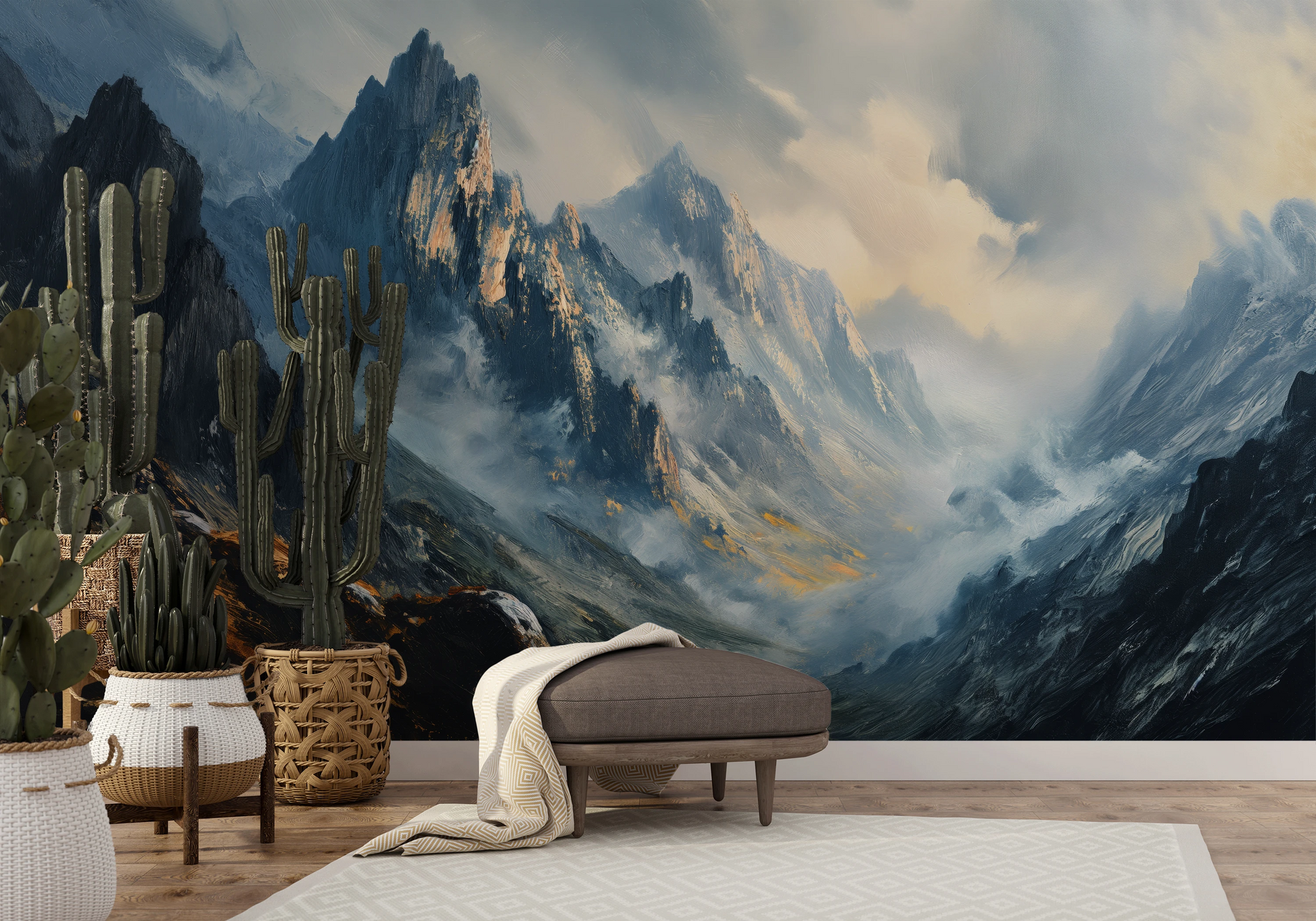 Fototapeta o nazwie Mountain Majesty użyta w aranzacji wnętrza.