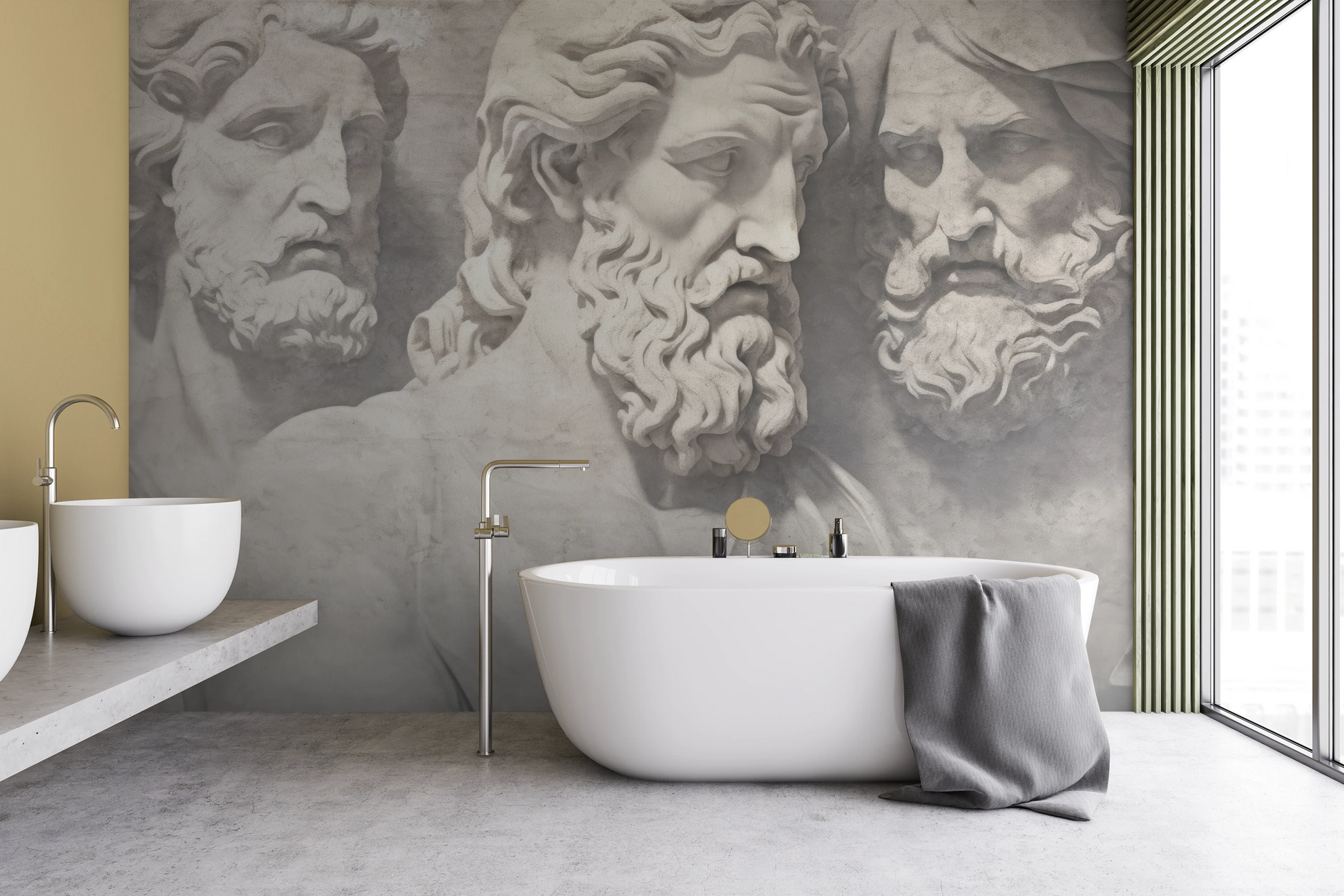 Fototapeta o nazwie Divine Gaze użyta w aranzacji wnętrza.