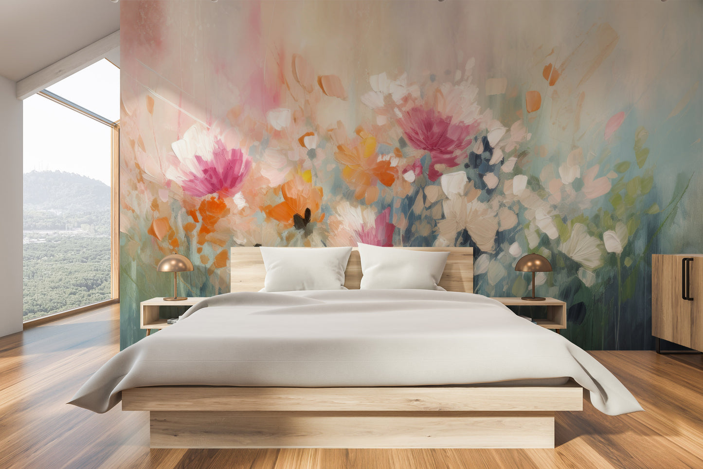 Fototapeta o nazwie Pastel Petal Canvas użyta w aranzacji wnętrza.