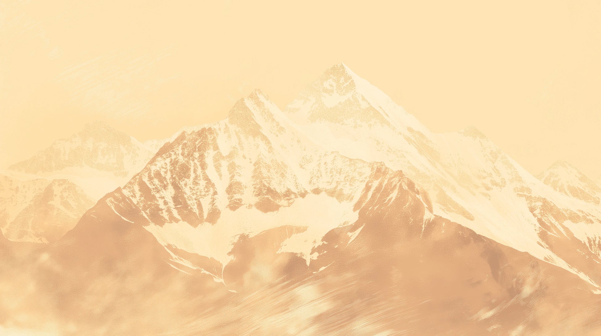 Prezentacja całego wzoru fototapety o nazwie Golden Summit