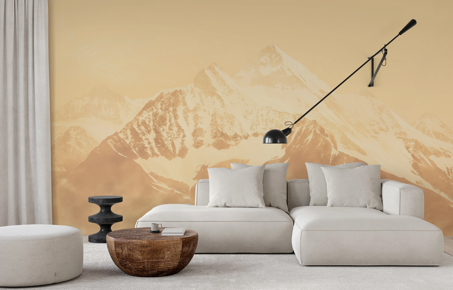 Fototapeta o nazwie Golden Summit użyta w aranzacji wnętrza.