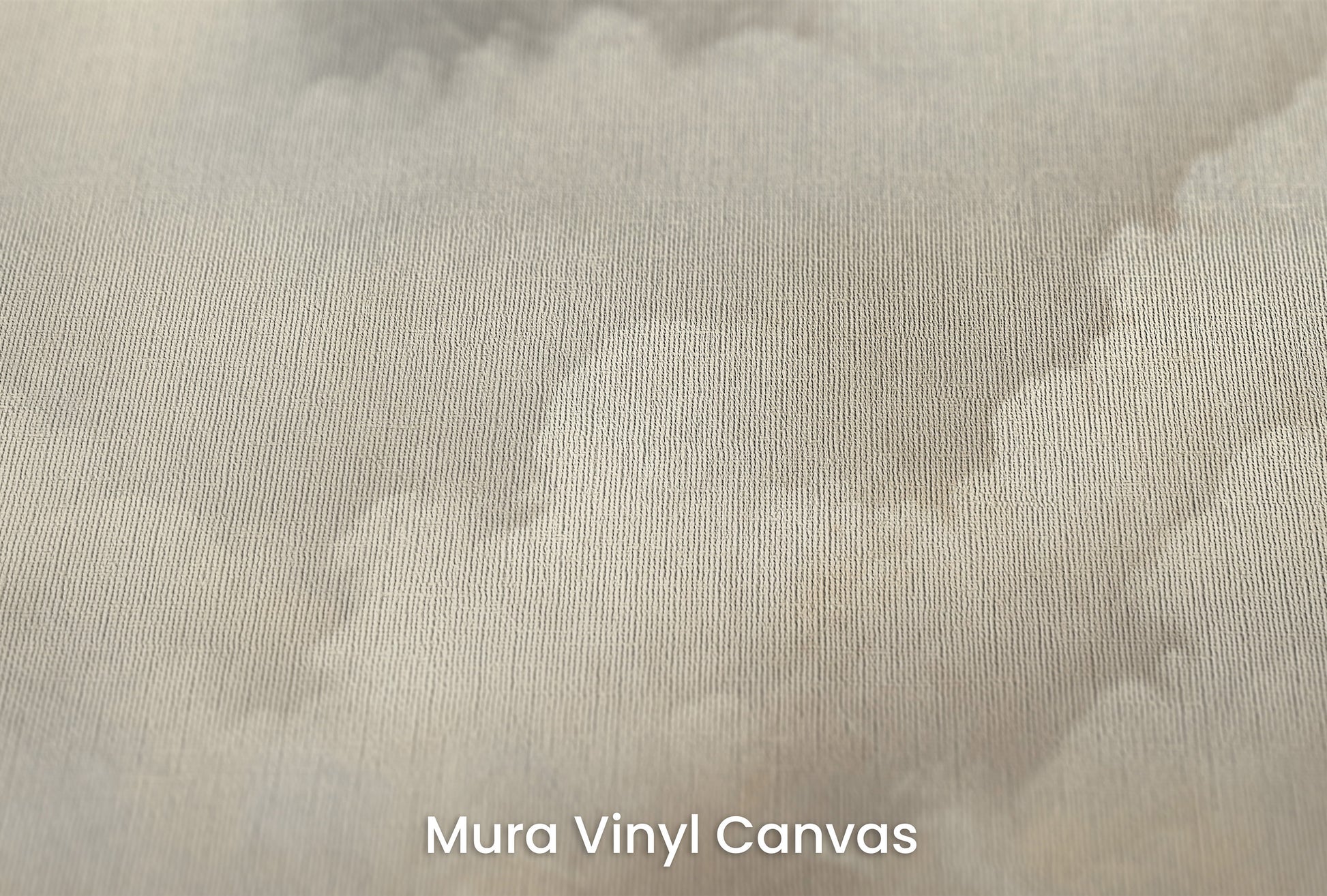 Zbliżenie na artystyczną fototapetę o nazwie CLOUD HAVEN CASCADE na podłożu Mura Vinyl Canvas - faktura naturalnego płótna.