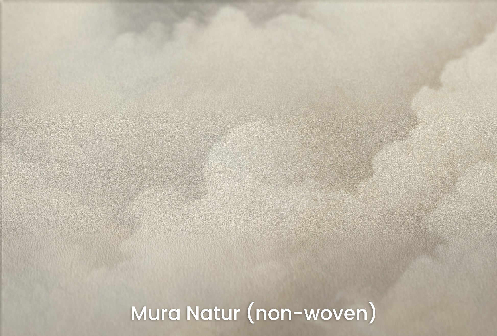 Zbliżenie na artystyczną fototapetę o nazwie CLOUD HAVEN CASCADE na podłożu Mura Natur (non-woven) - naturalne i ekologiczne podłoże.