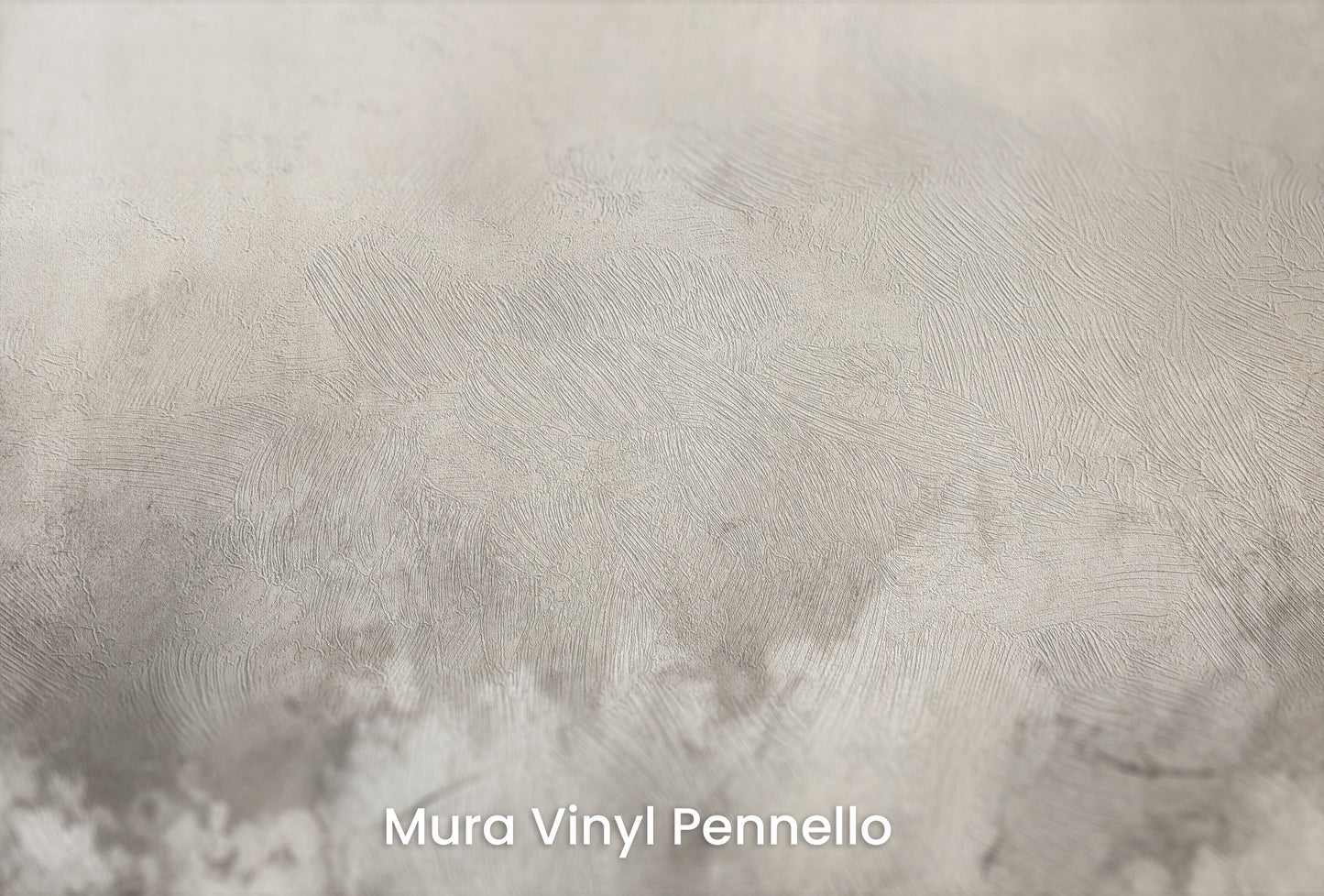 Zbliżenie na artystyczną fototapetę o nazwie MONOCHROME MISTIQUE na podłożu Mura Vinyl Pennello - faktura pociągnięć pędzla malarskiego.