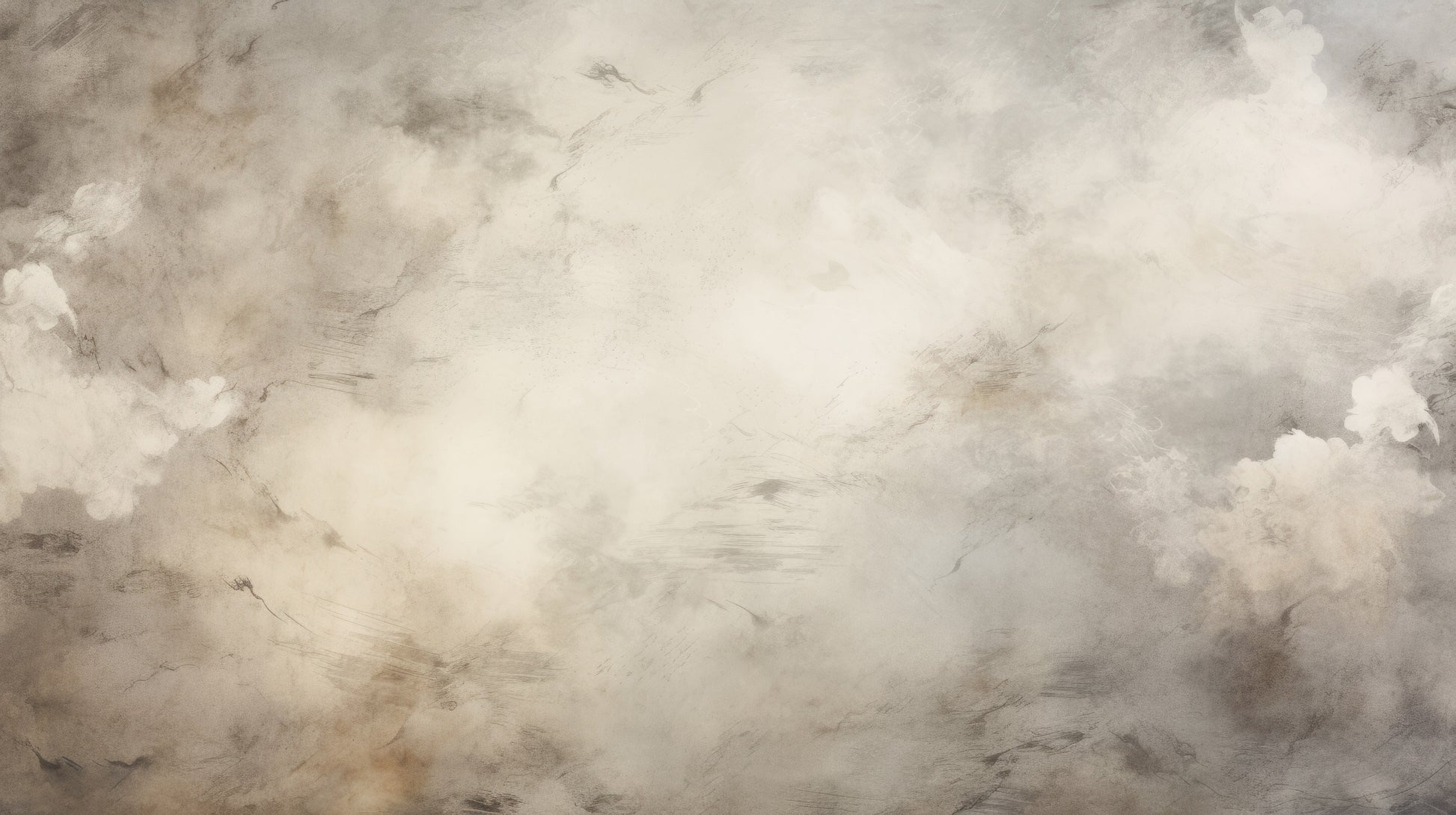 Prezentacja całego wzoru fototapety o nazwie WHISPERING CLOUD WALTZ