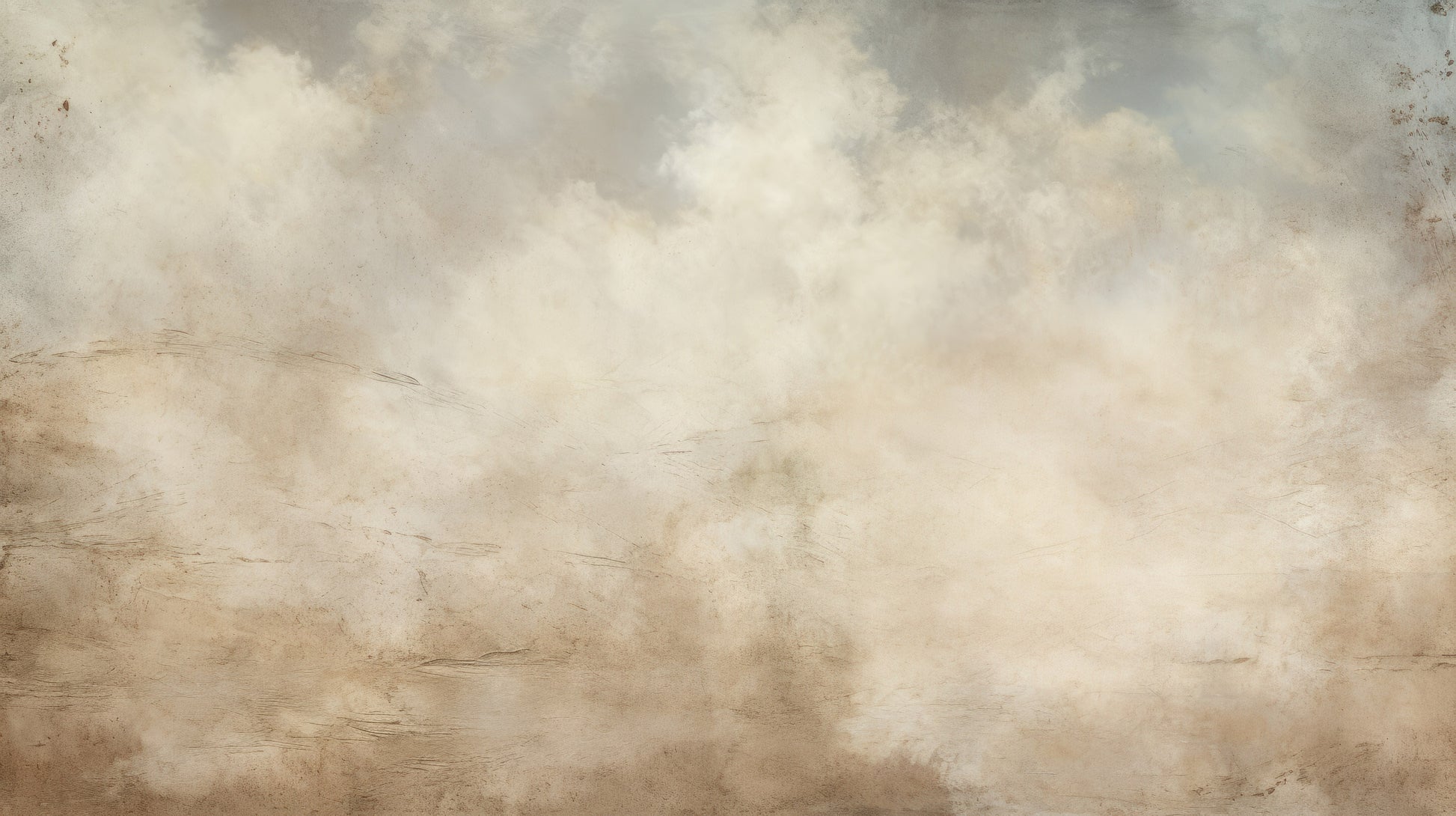 Prezentacja całego wzoru fototapety o nazwie EARTHTONE CLOUDSCAPE ELEGANCE