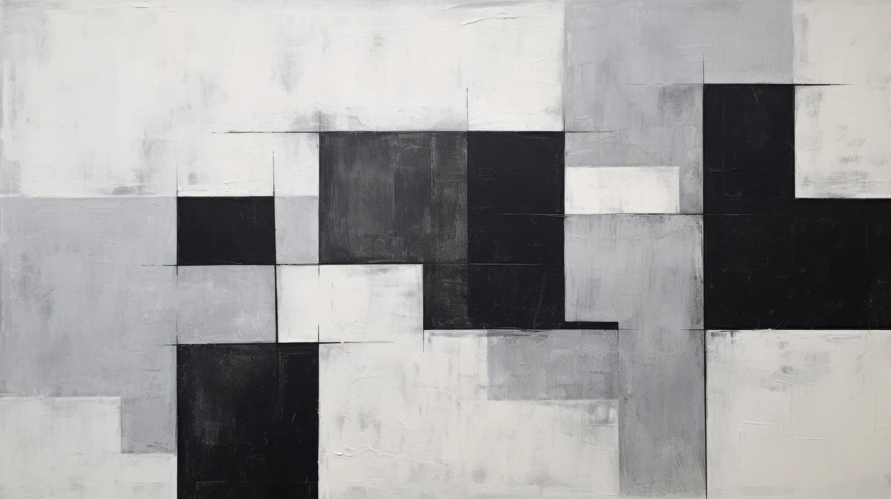 Podgląd wzoru: Prezentacja całego wzoru fototapety o nazwie Abstract Squares