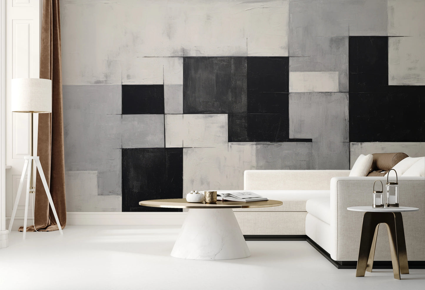 Fototapeta o nazwie Abstract Squares użyta w aranzacji wnętrza.
