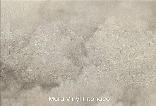 Zbliżenie na artystyczną fototapetę o nazwie STORM'S SILENT na podłożu Mura Vinyl Intonaco - struktura tartego tynku.