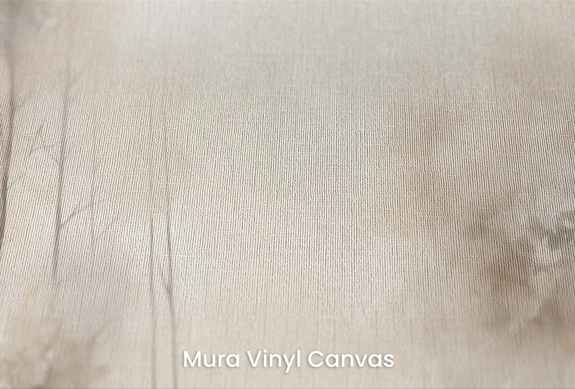 Zbliżenie na artystyczną fototapetę o nazwie WHISPERING TRANQUILITY MURAL na podłożu Mura Vinyl Canvas - faktura naturalnego płótna.