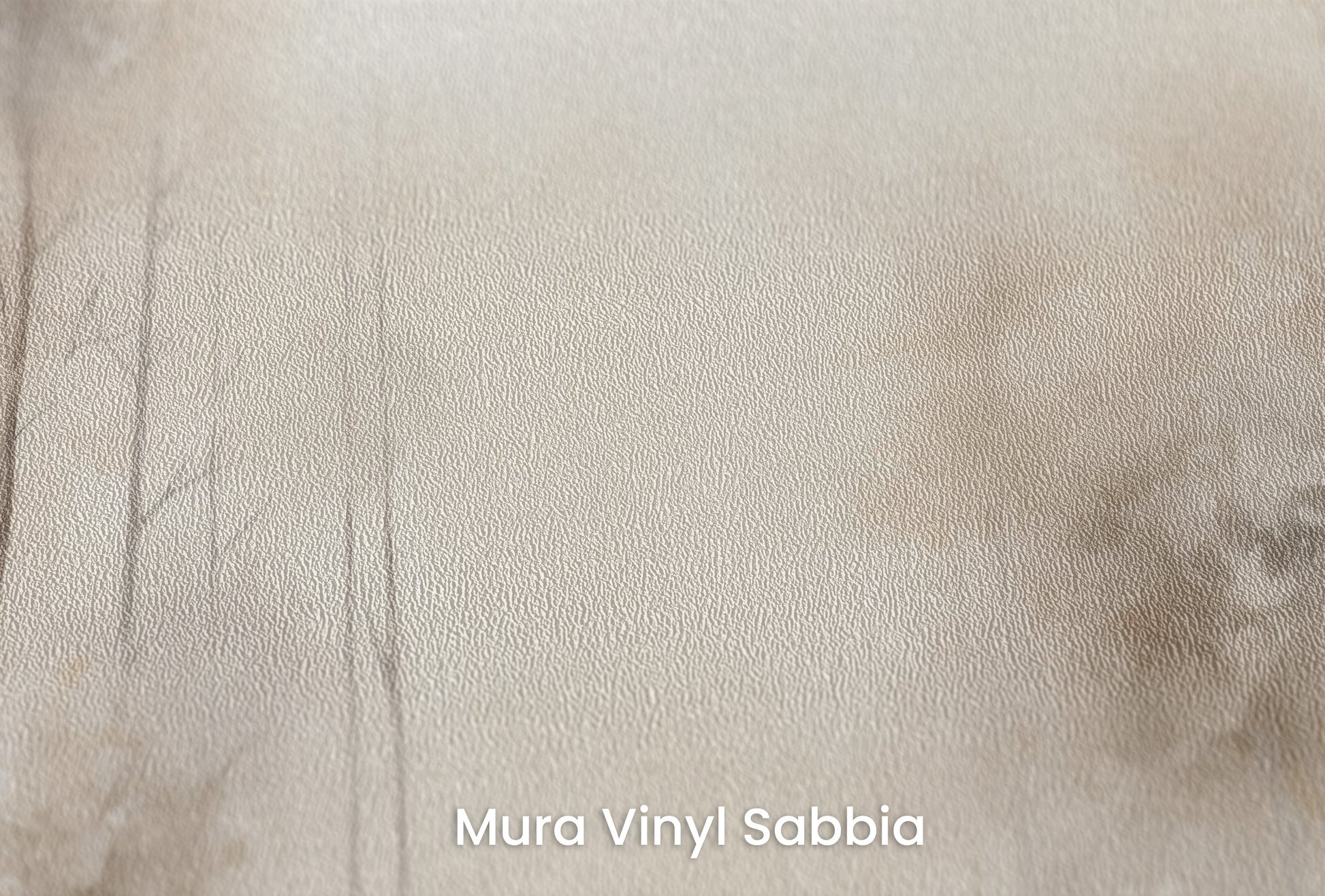 Zbliżenie na artystyczną fototapetę o nazwie WHISPERING TRANQUILITY MURAL na podłożu Mura Vinyl Sabbia struktura grubego ziarna piasku.