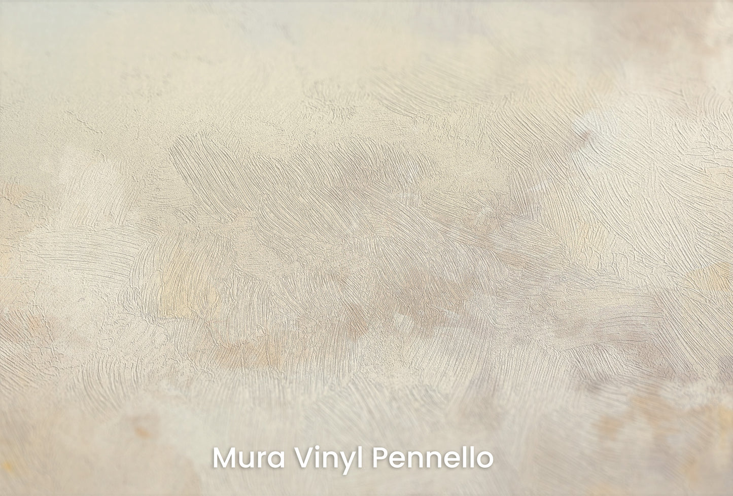 Zbliżenie na artystyczną fototapetę o nazwie DAWN'S FIRST LIGHT na podłożu Mura Vinyl Pennello - faktura pociągnięć pędzla malarskiego.
