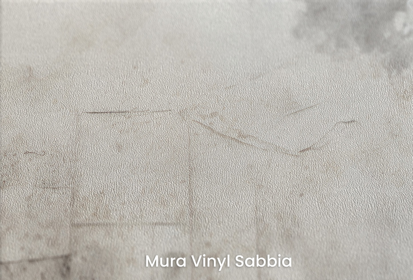 Zbliżenie na artystyczną fototapetę o nazwie URBAN SHADOWS ABSTRACT na podłożu Mura Vinyl Sabbia struktura grubego ziarna piasku.