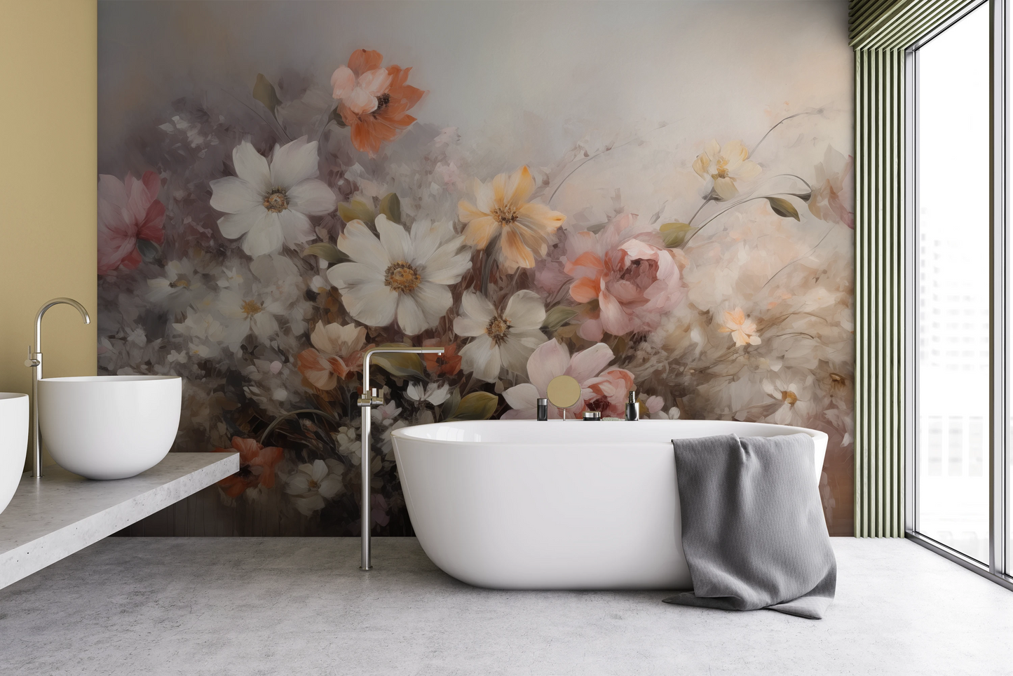 Fototapeta o nazwie Ethereal Blossoms użyta w aranzacji wnętrza.