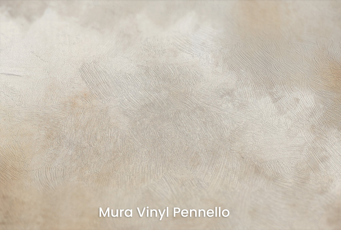 Zbliżenie na artystyczną fototapetę o nazwie ETHEREAL CLOUDSCAPE SERENITY na podłożu Mura Vinyl Pennello - faktura pociągnięć pędzla malarskiego.