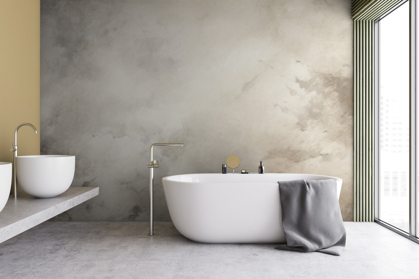 Fototapeta o nazwie MARBLE MIST ELEGANCE użyta w aranzacji wnętrza.