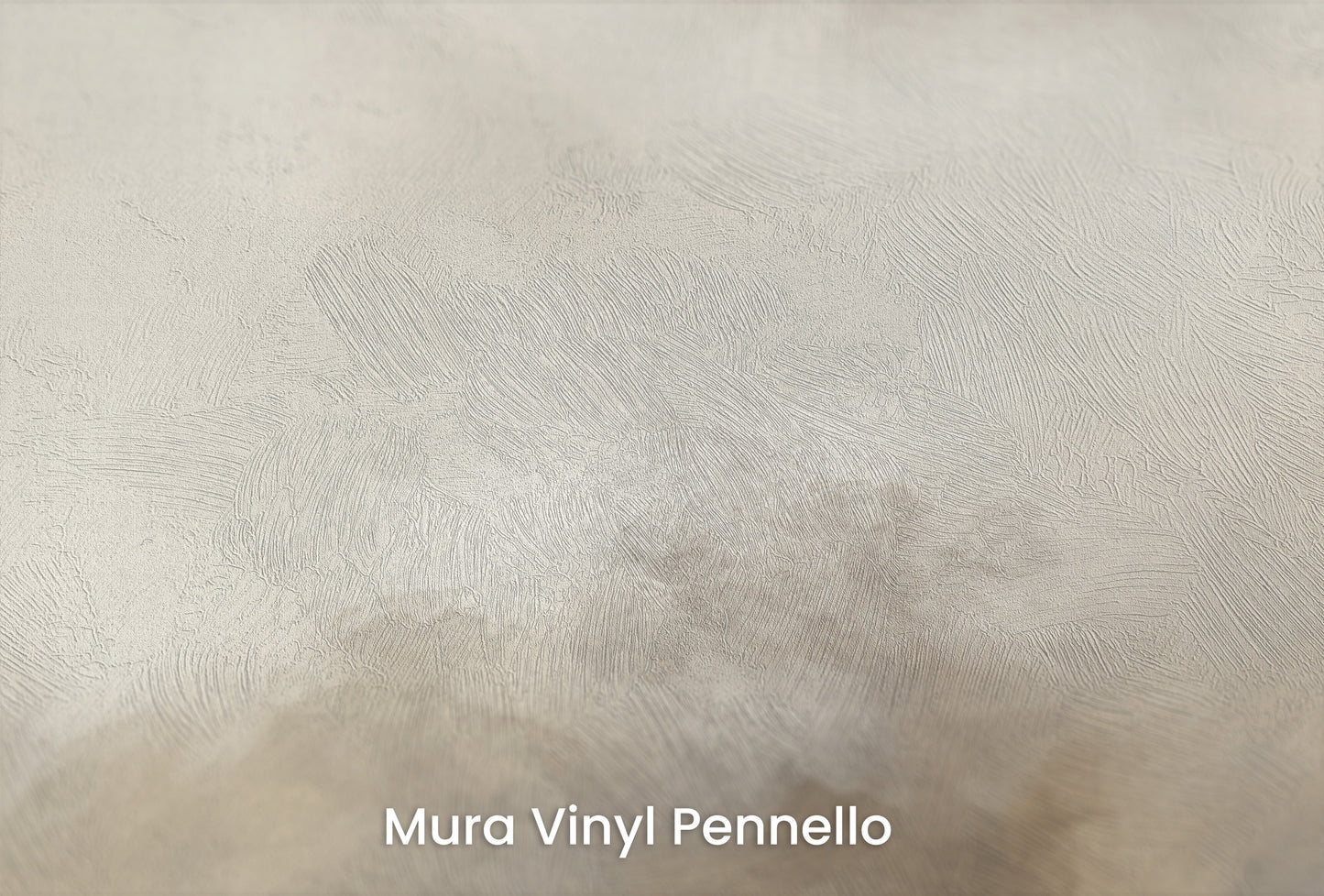 Zbliżenie na artystyczną fototapetę o nazwie MYSTIC VEIL AURORA na podłożu Mura Vinyl Pennello - faktura pociągnięć pędzla malarskiego.