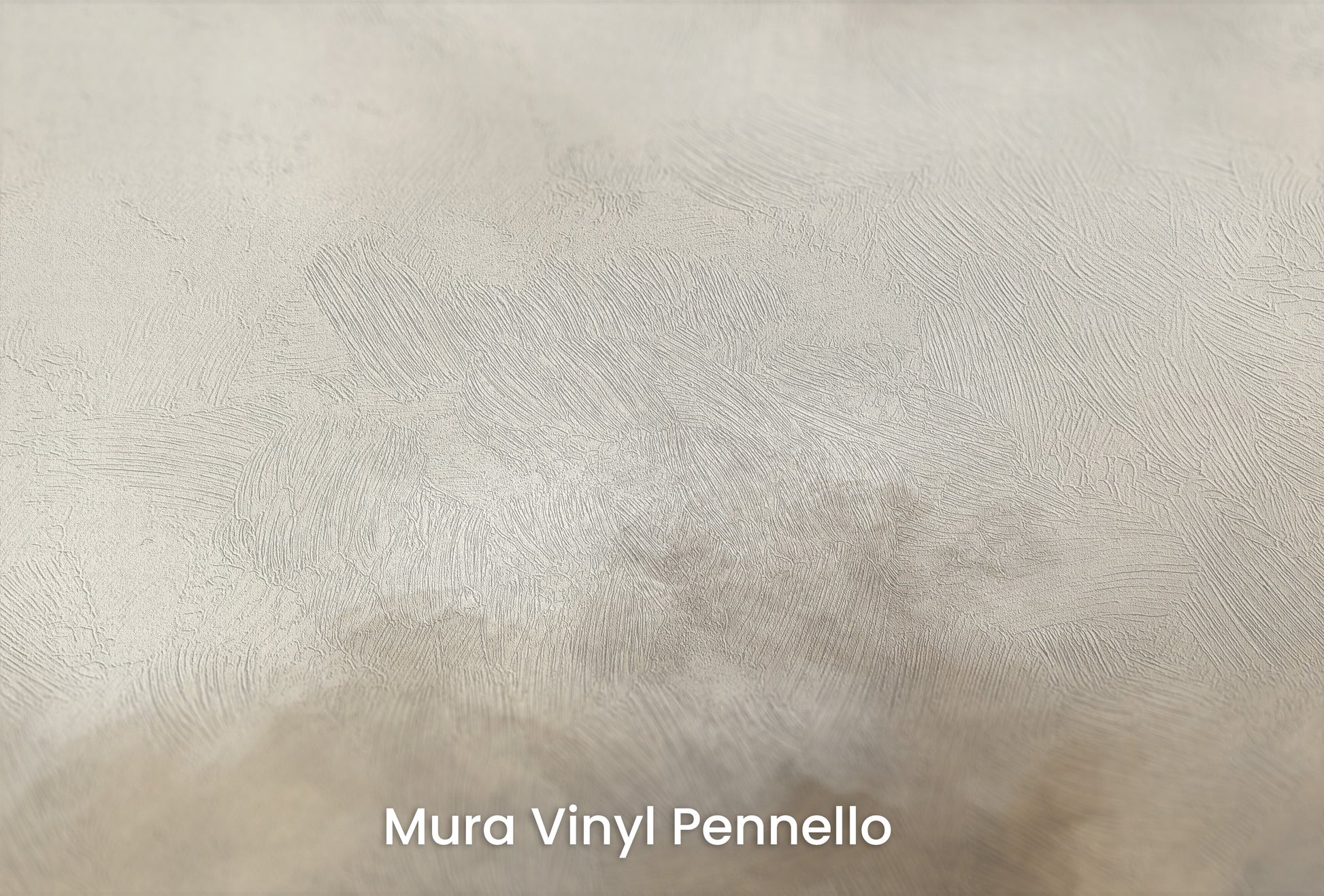 Zbliżenie na artystyczną fototapetę o nazwie MYSTIC VEIL AURORA na podłożu Mura Vinyl Pennello - faktura pociągnięć pędzla malarskiego.