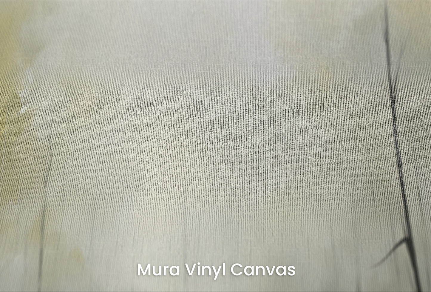Zbliżenie na artystyczną fototapetę o nazwie Spokój Świtu na podłożu Mura Vinyl Canvas - faktura naturalnego płótna.