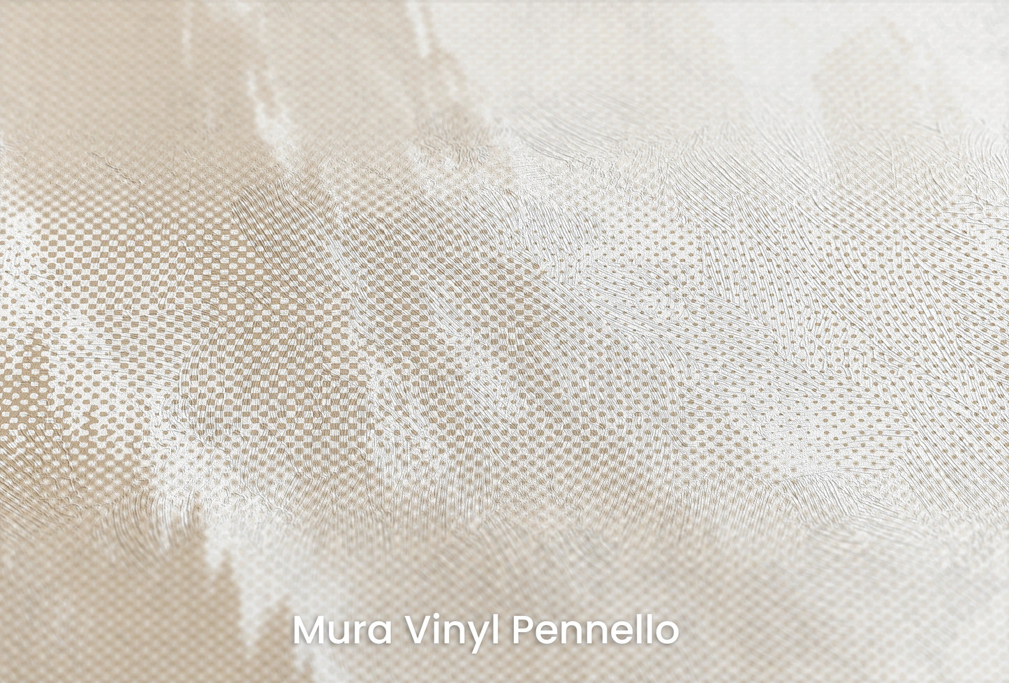Zbliżenie na artystyczną fototapetę o nazwie Pixelated Slopes na podłożu Mura Vinyl Pennello - faktura pociągnięć pędzla malarskiego.