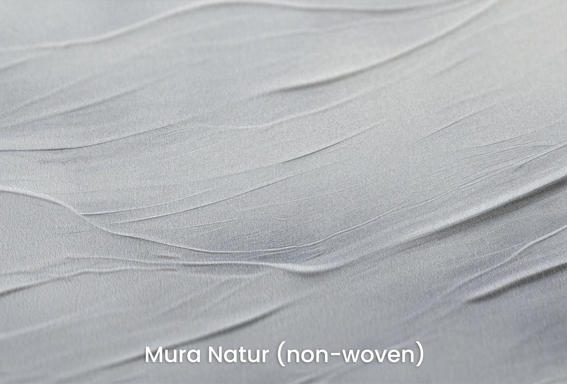 Zbliżenie na artystyczną fototapetę o nazwie Tranquil Current na podłożu Mura Natur (non-woven) - naturalne i ekologiczne podłoże.