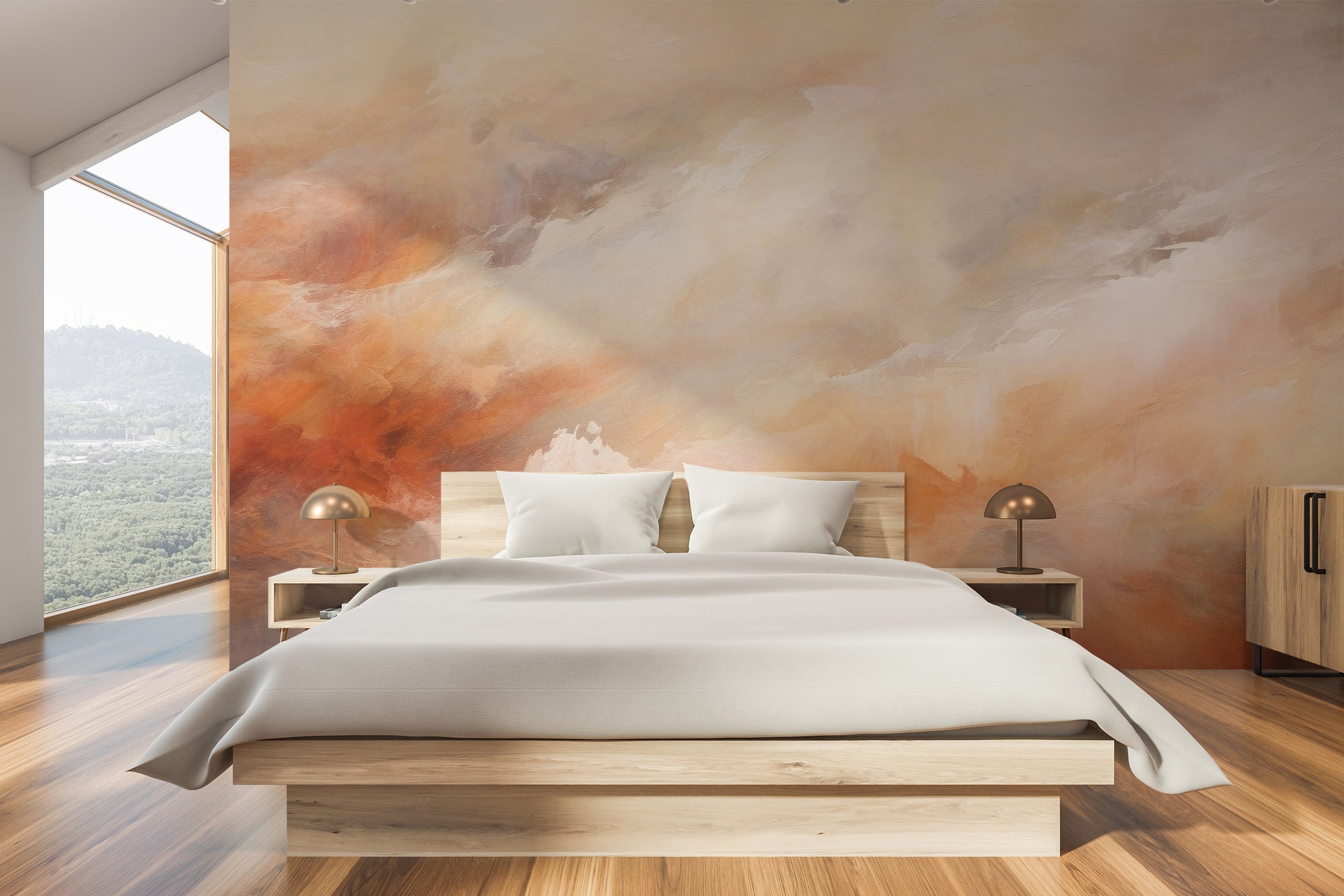 Fototapeta o nazwie ETHEREAL FLAME CANVAS użyta w aranzacji wnętrza.