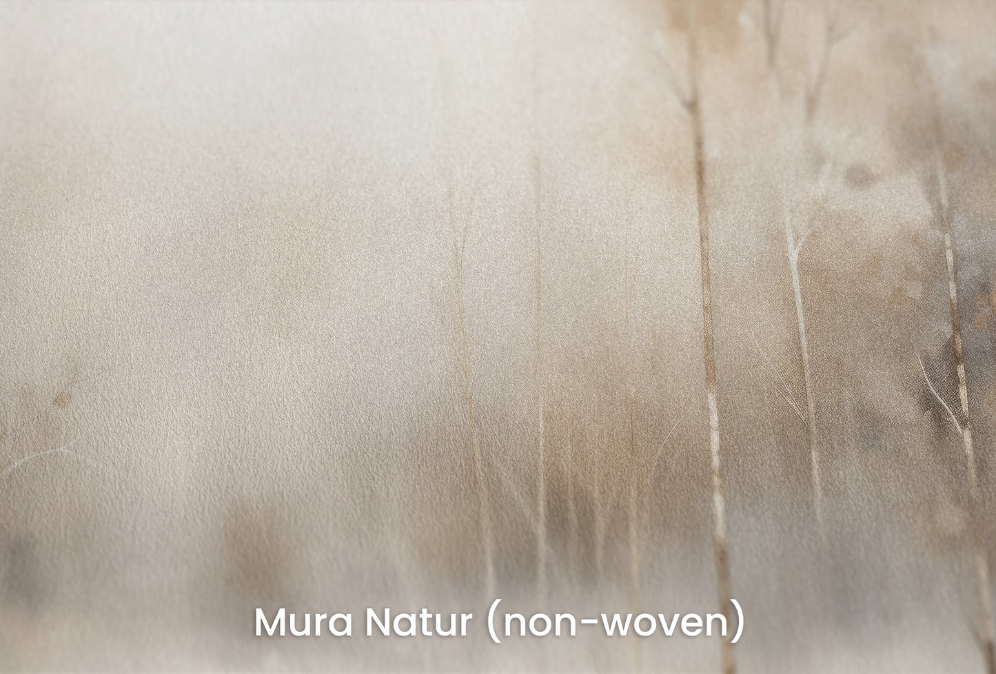 Zbliżenie na artystyczną fototapetę o nazwie SERENE WATERS EDGE MURAL na podłożu Mura Natur (non-woven) - naturalne i ekologiczne podłoże.